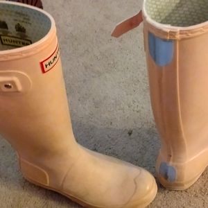 Hunter pink water & weather proof SZ 7.5